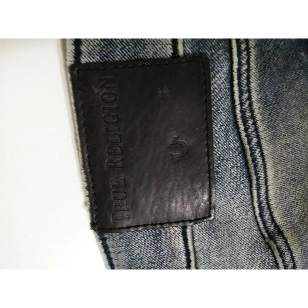 True Religion  Men's Dean Slim Tapered Distressing Jeans 38/31 @9
